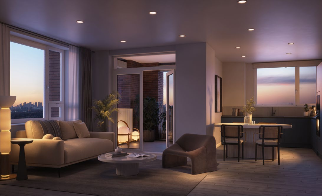 2 bed · 689 sq ft